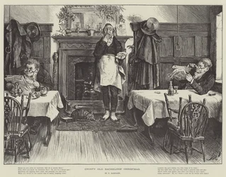 Kerstmis van knorrige oude vrijgezellen